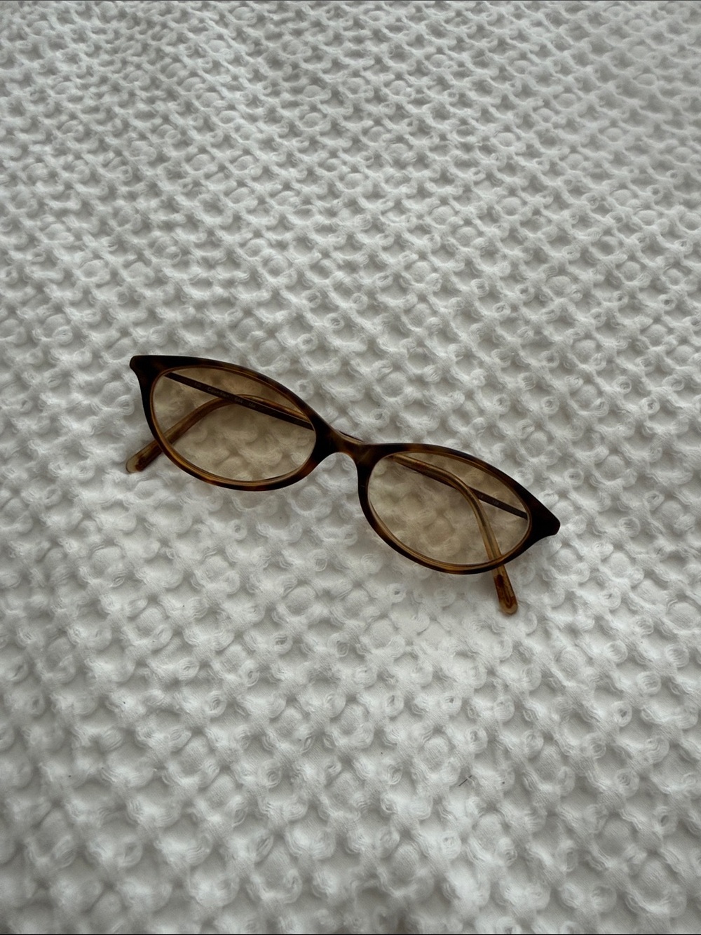 Vintage Calvin Klein Tortoise Cat-Eye Sunglasses *Carolyn Bassett Kennedy-esque*